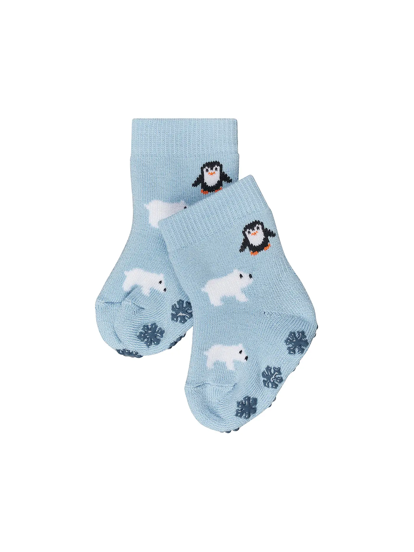 FALKE | Baby Jungen Socken WINTER ANIMALS crystal blue | 